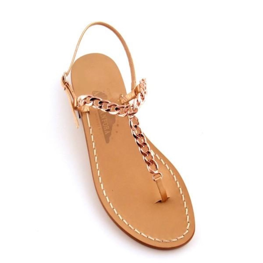 Vero Cuoio Italian Leather Sandals
